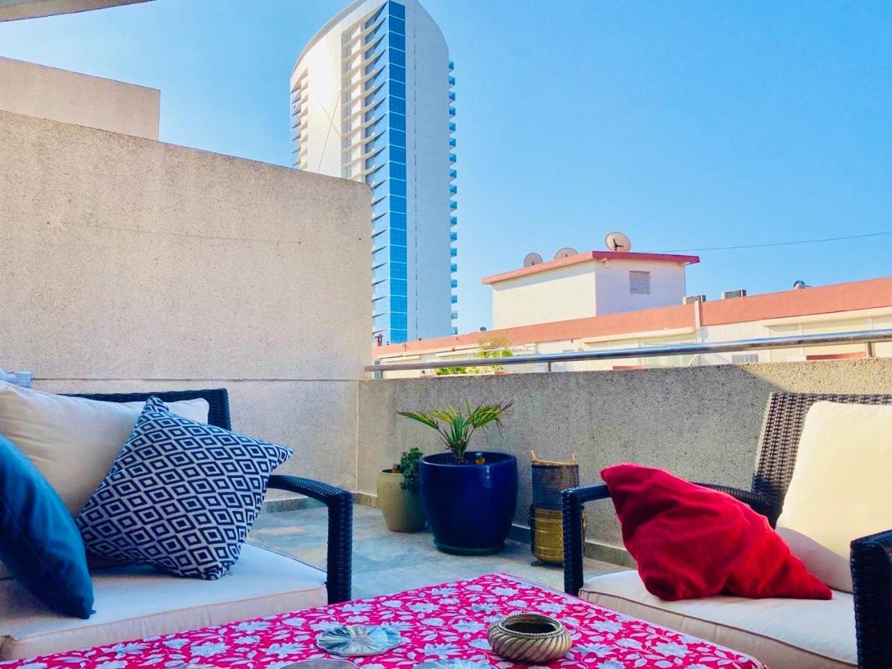 Sky Apartment Planta Ultima, Gran Terraza En Techo, 5 Minutos De La Playa Calpe Eksteriør bilde